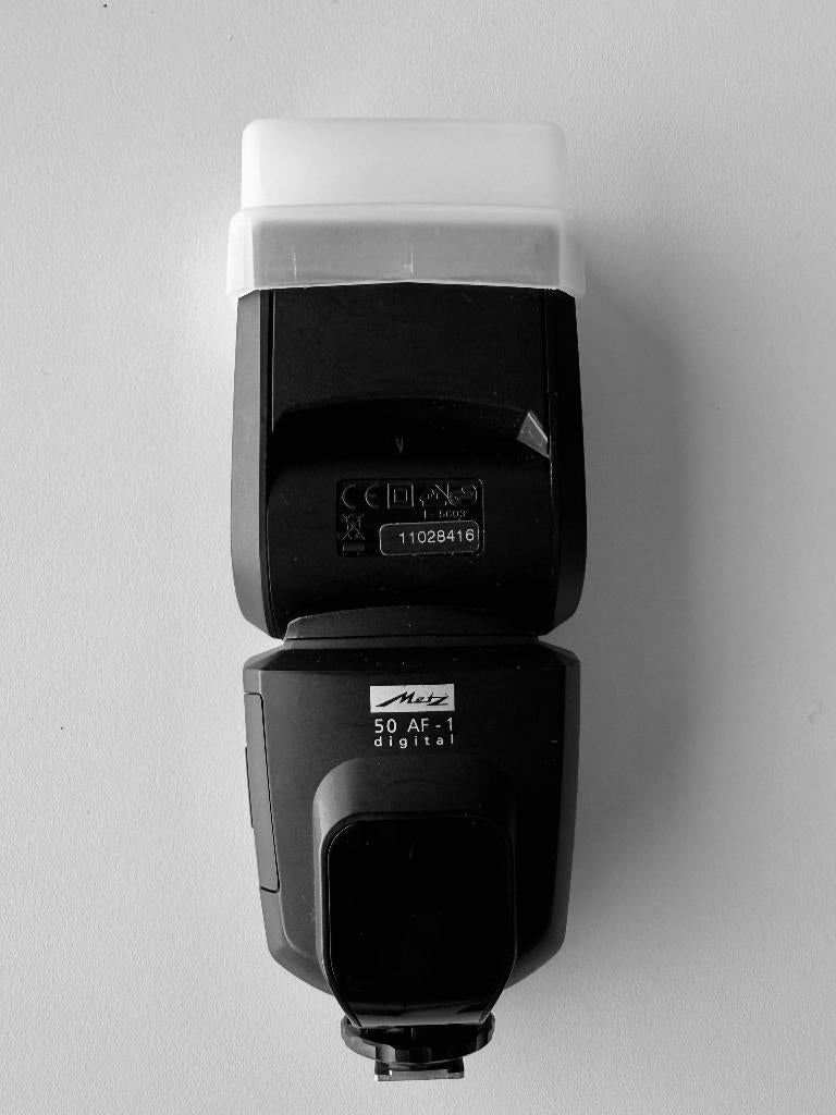 Flitser voor Canon, Audio, Tv en Foto, Foto | Flitsers, Ophalen, Zo goed als nieuw, Metz, Kantelbaar