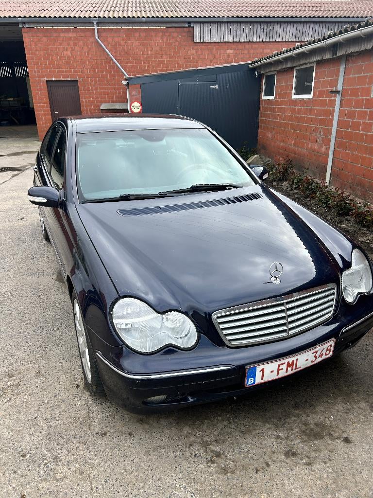 Mercedes C 200 CDI Elegance, Auto's, 90 kW, 4 deurs, Zwart, 4 cilinders