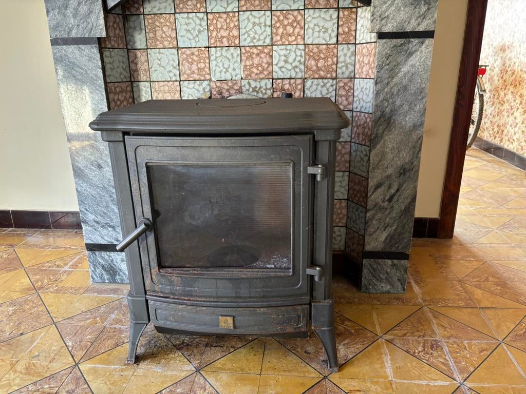 Mazoutkachel, Huis en Inrichting, Kachels, Ophalen, Gebruikt, Vrijstaand, Overige soorten