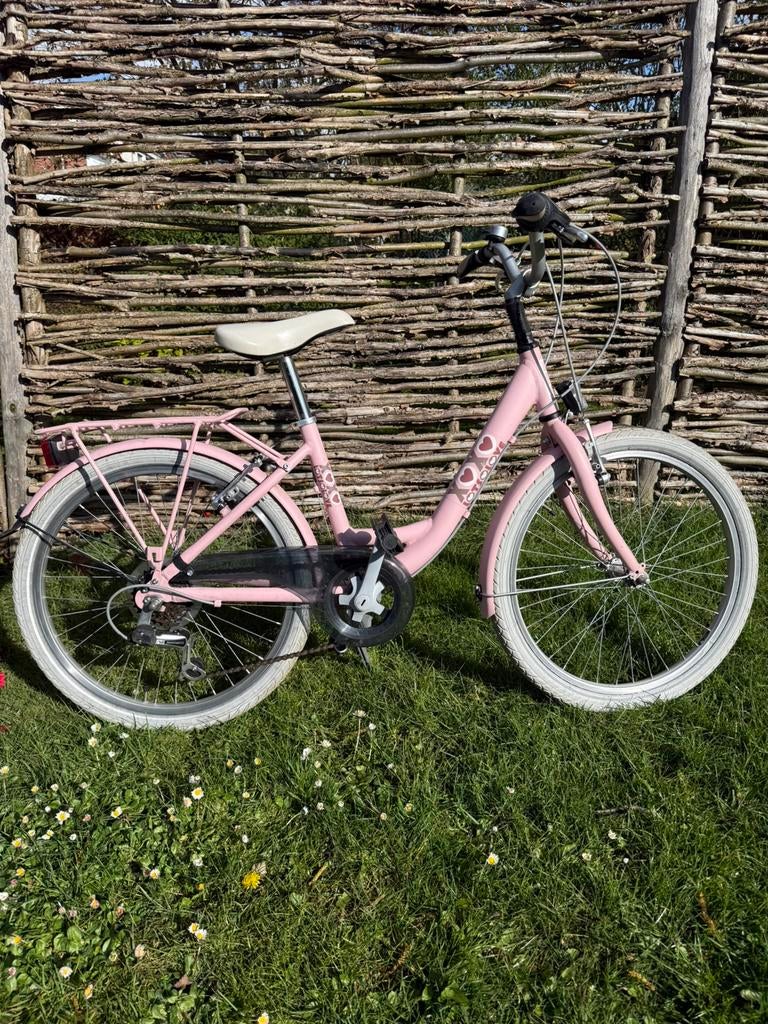 Meisjesfiets 22 inch Bike Fun Lots of Love – 6 versnellingen, Vélos & Vélomoteurs, Vélos | Filles, Enlèvement, Comme neuf, 22 pouces