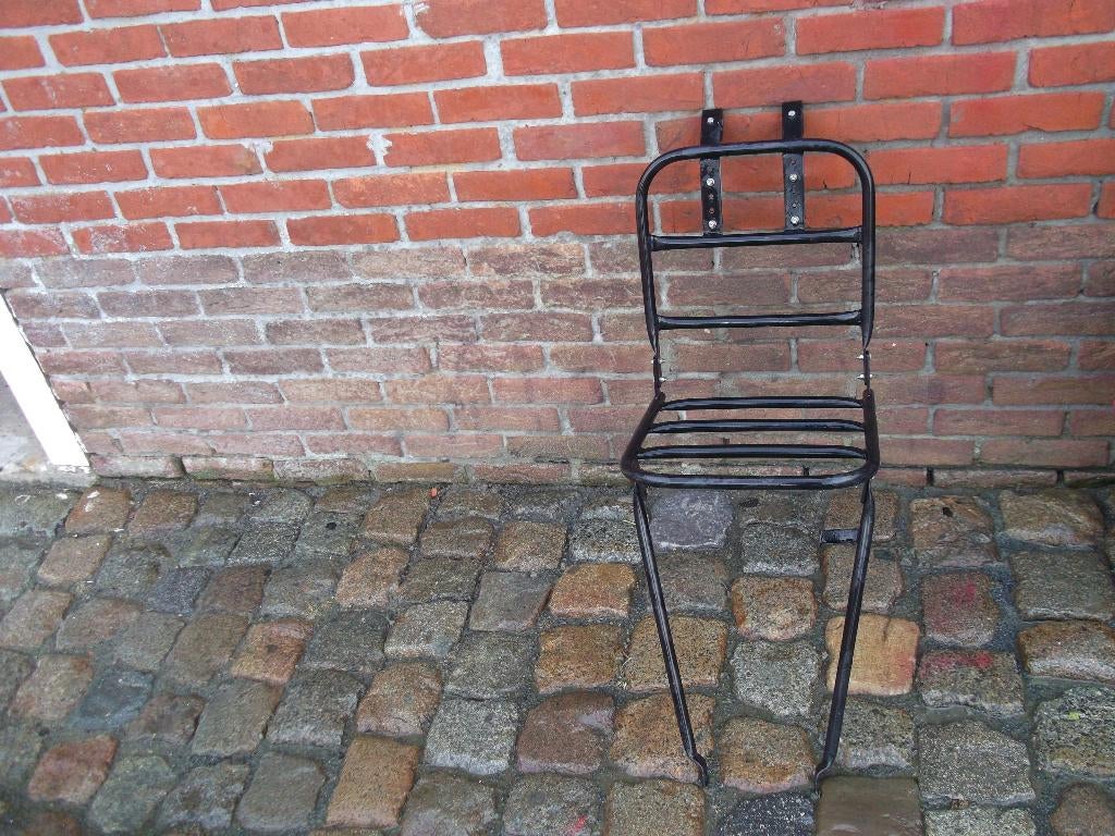 bagagedrager fiets vooraan, Ophalen