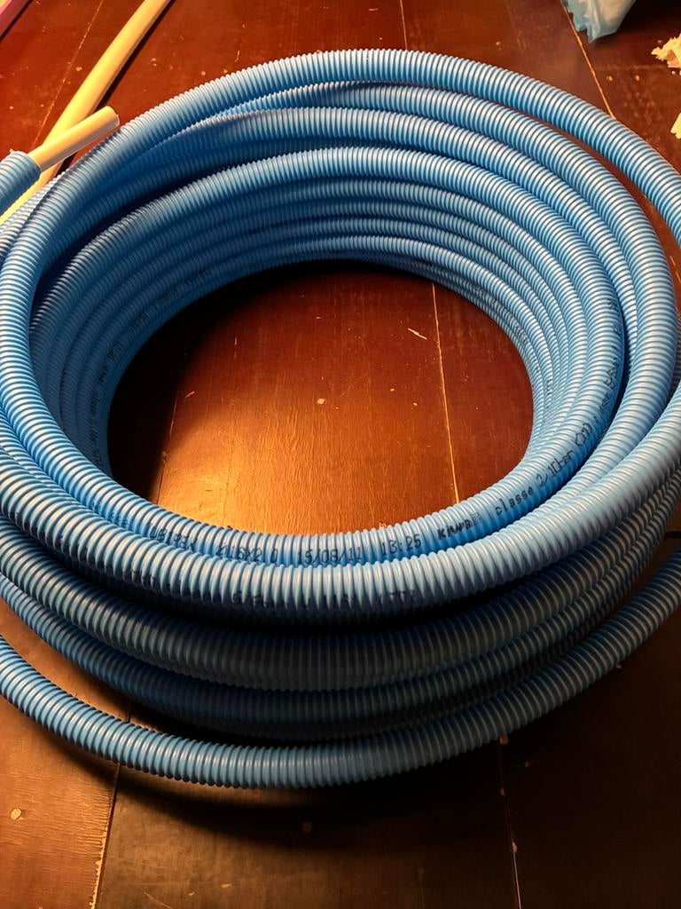 akpex dia16 blauw 30 meter, Doe-het-zelf en Bouw, Buizen en Afvoer, Ophalen, Nieuw