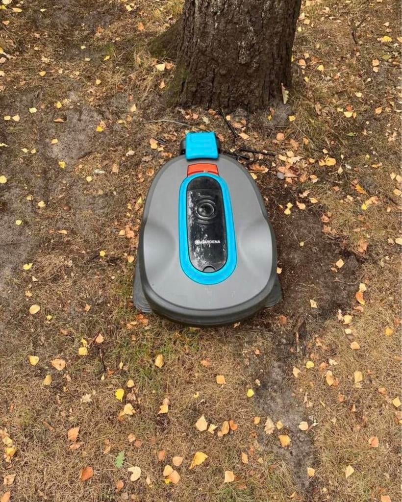 Gardena robotmaaier 800m2, Tuin en Terras, Ophalen, Zo goed als nieuw