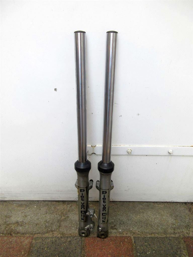 Kawasaki LTD305 vorkpoten KZ305 voorvork voorpoten LTD Z 305, Motoren, Onderdelen | Kawasaki, Gebruikt, Ophalen of Verzenden