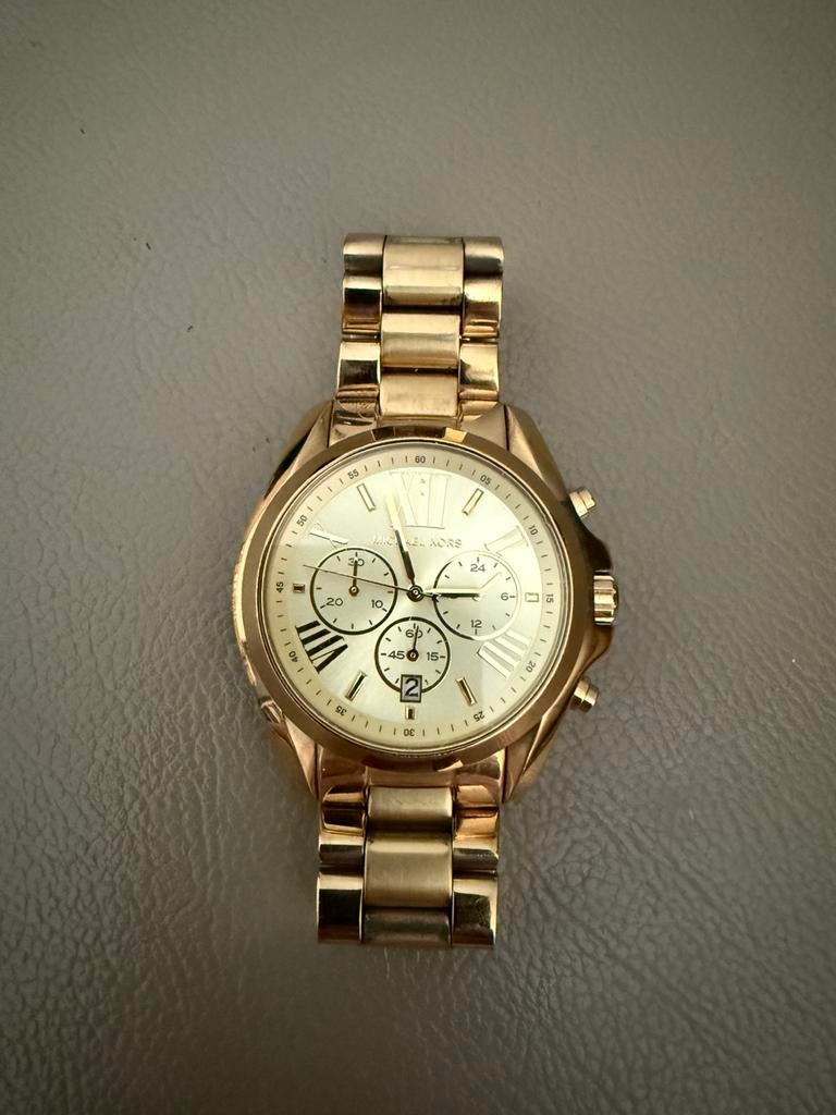 Horloge michael kors, Ophalen, Zo goed als nieuw, Goud