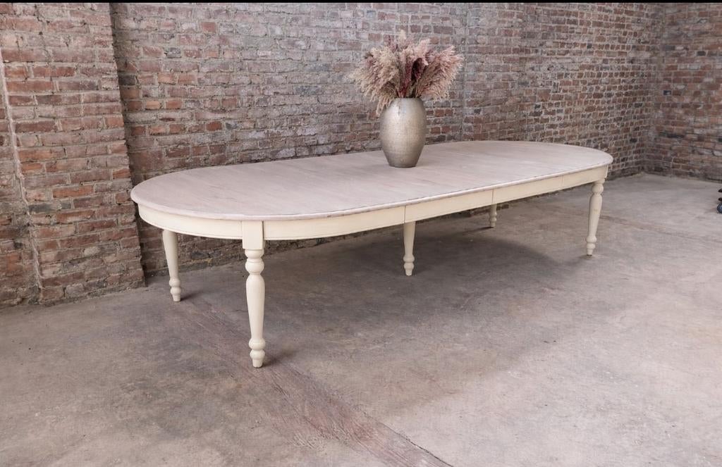 Eiken eettafel Verlengbaar GRATIS LEVERING, Huis en Inrichting, Tafels | Eettafels, Ophalen, 100 tot 150 cm, Eikenhout, 200 cm of meer