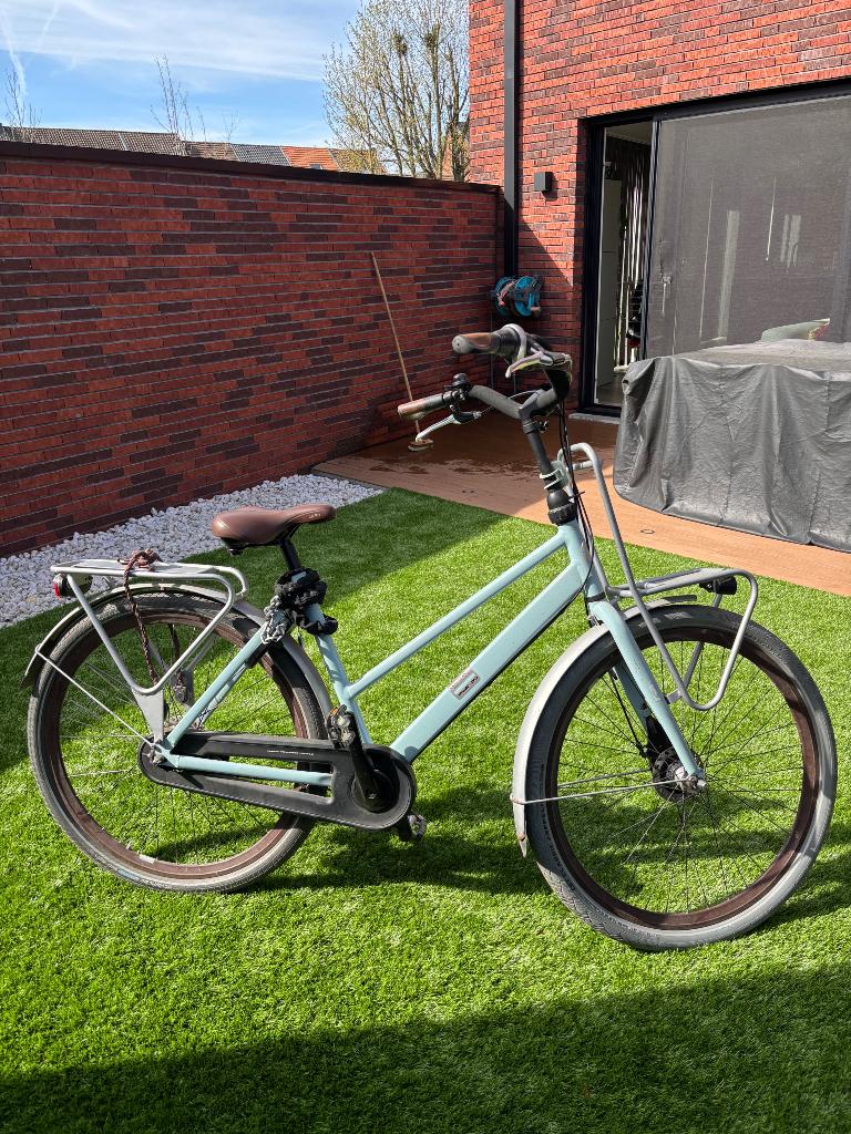 Damesfiets, Fietsen en Brommers, Fietsen | Dames | Damesfietsen, Gebruikt, 47 tot 50 cm, Versnellingen, Ophalen