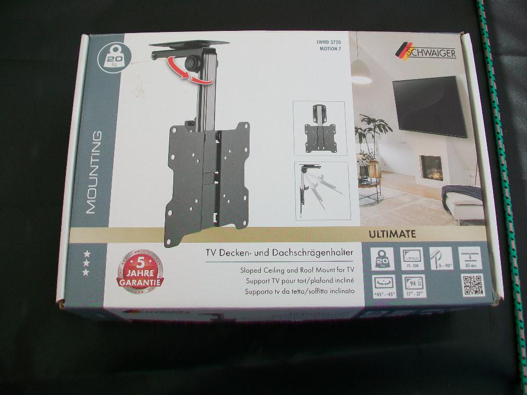 Schwaiger plafond TV beugel, Ophalen of Verzenden, Zo goed als nieuw