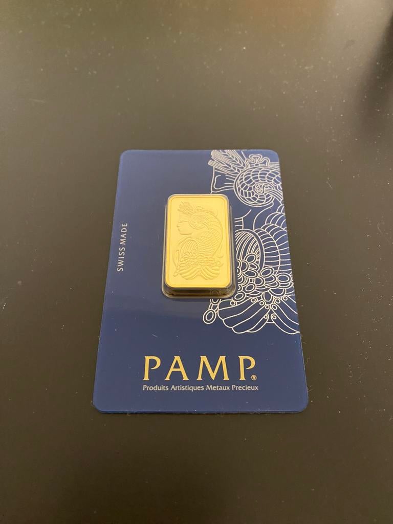 Lingot d'or PAMP 20 grammes, Enlèvement