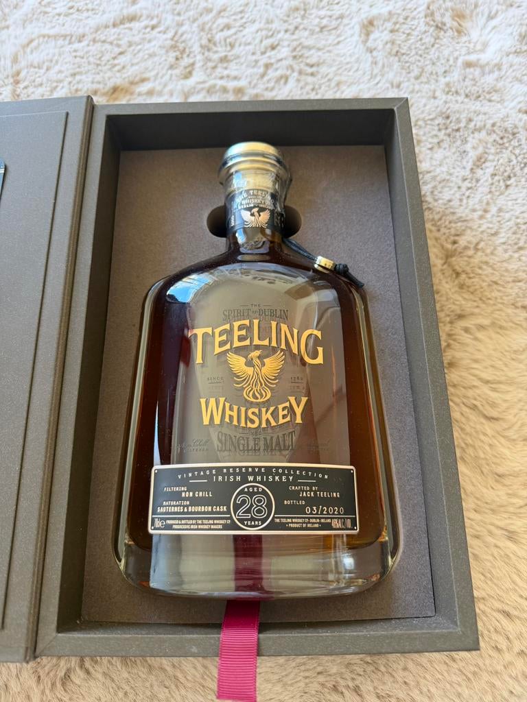 Teeling 28 Year Old Single Malt – Vintage Reserve Collection, Diversen, Ophalen of Verzenden, Nieuw