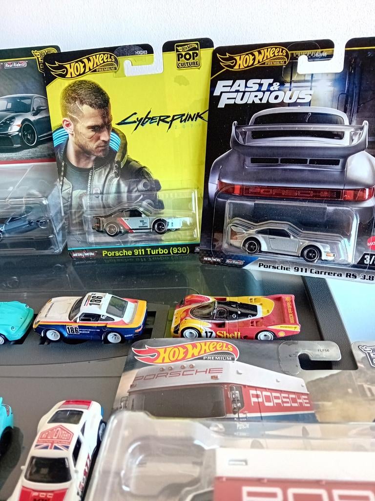 PORCHE HOT WHEELS PREMIUM, MAJORETTE,... NIEUW EN EX-VENSTER, Ophalen of Verzenden, Nieuw