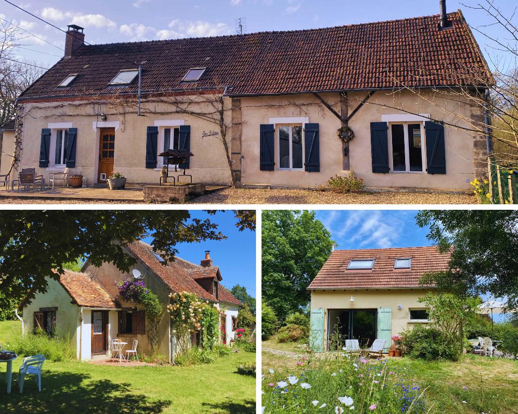 Belle propriété + 2 gîtes prêts à emménager + lac privé, Immo, Étranger, Maison d'habitation, Campagne, 17 pièces, Ventes sans courtier