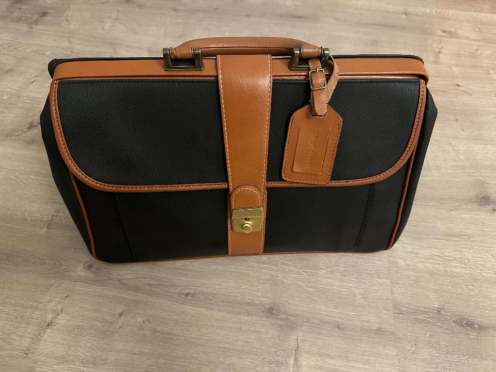 Dokterstas artskoffer reistas, 40 tot 60 cm, 20 tot 30 cm, Verzenden, Zwart