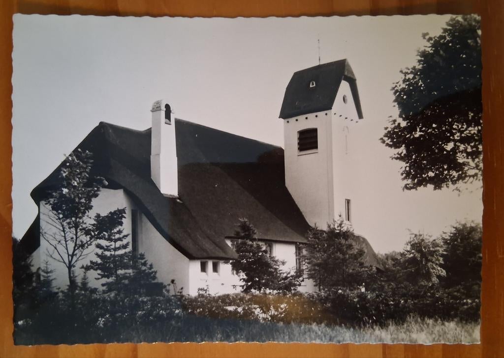 Vintage Postkaart Schilde Bergen O.L.V Kerk, Ophalen of Verzenden