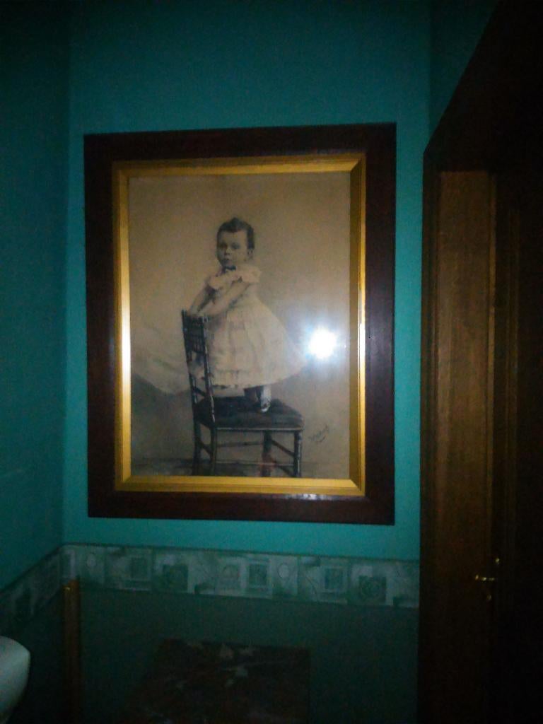 ancien tableau signé peintre d'Anvers, Enlèvement