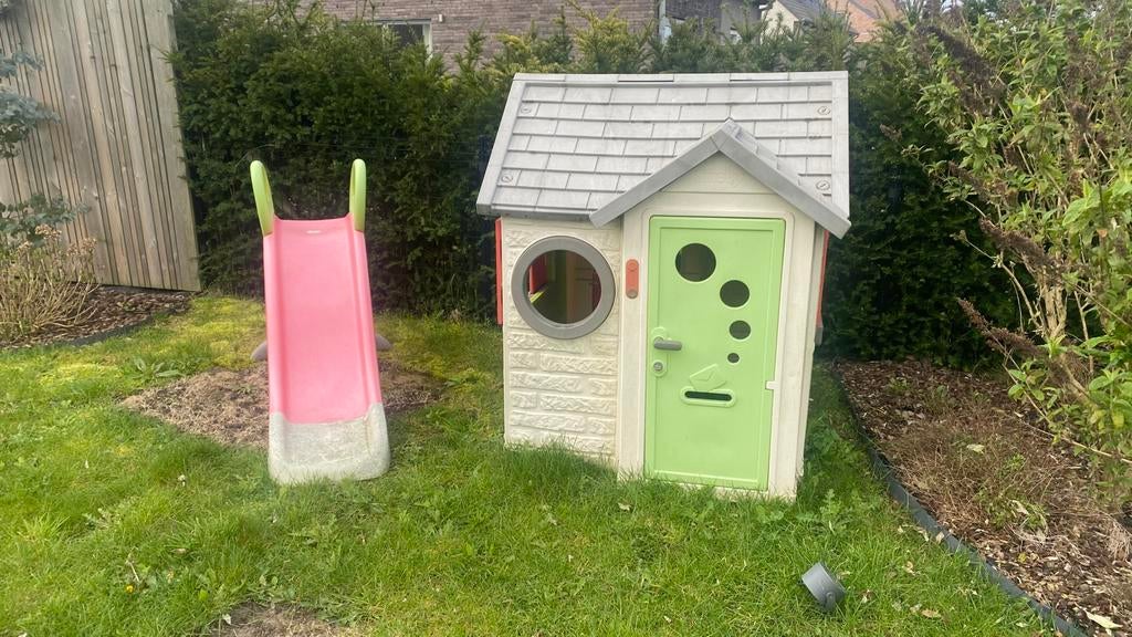Smoby speelhuisje, Ophalen, Gebruikt, Kunststof