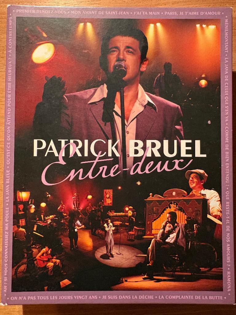 coffret collector box Patrick Bruel Entre deux, À partir de 6 ans, Coffret, Enlèvement, Utilisé