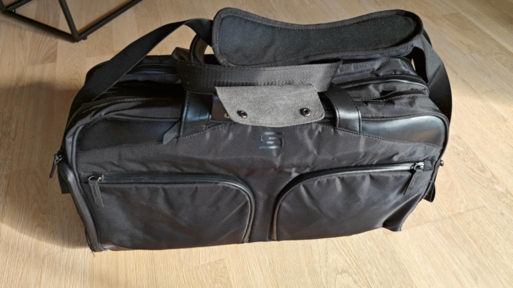 sac de voyage/de travail/sac de sport - Sterkmann - noir, Bijoux, Sacs & Beauté, Moins de 35 cm, Enlèvement, Utilisé, 40 à 60 cm