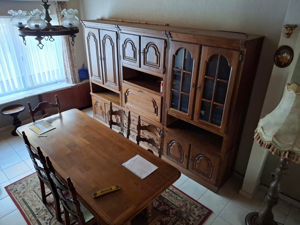 Eiken wandkast, Huis en Inrichting, Ophalen