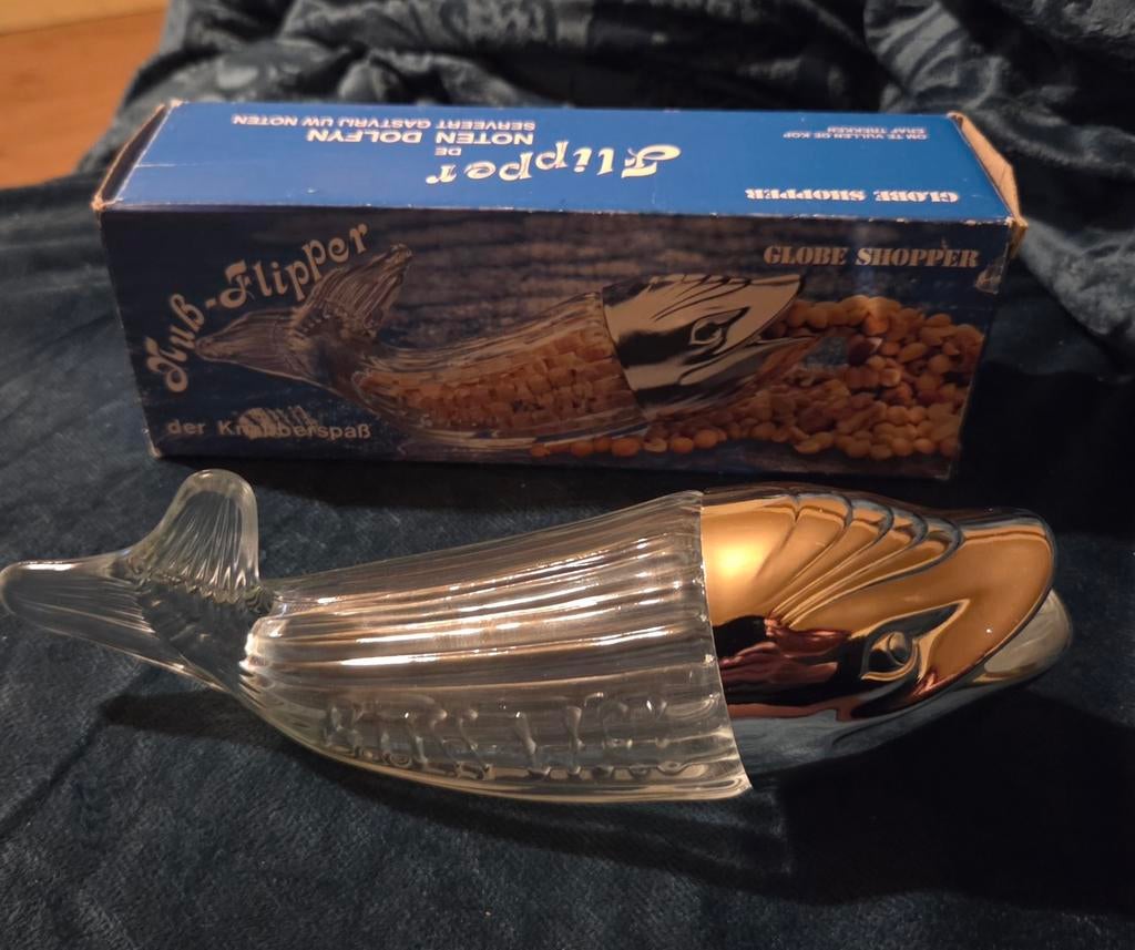 Vintage notendispenser Flipper, Antiek en Kunst, Curiosa en Brocante, Ophalen of Verzenden