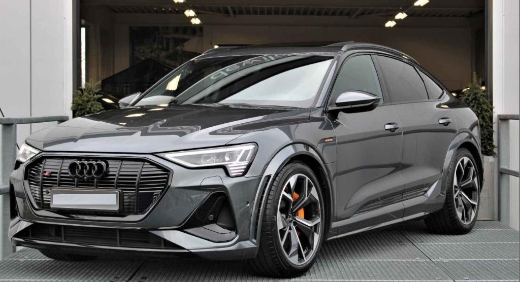 Audi Q8 e-tron S sportback quattro 503 CV, Autos, Audi, Cuir, Argent ou Gris, Achat, Euro 6
