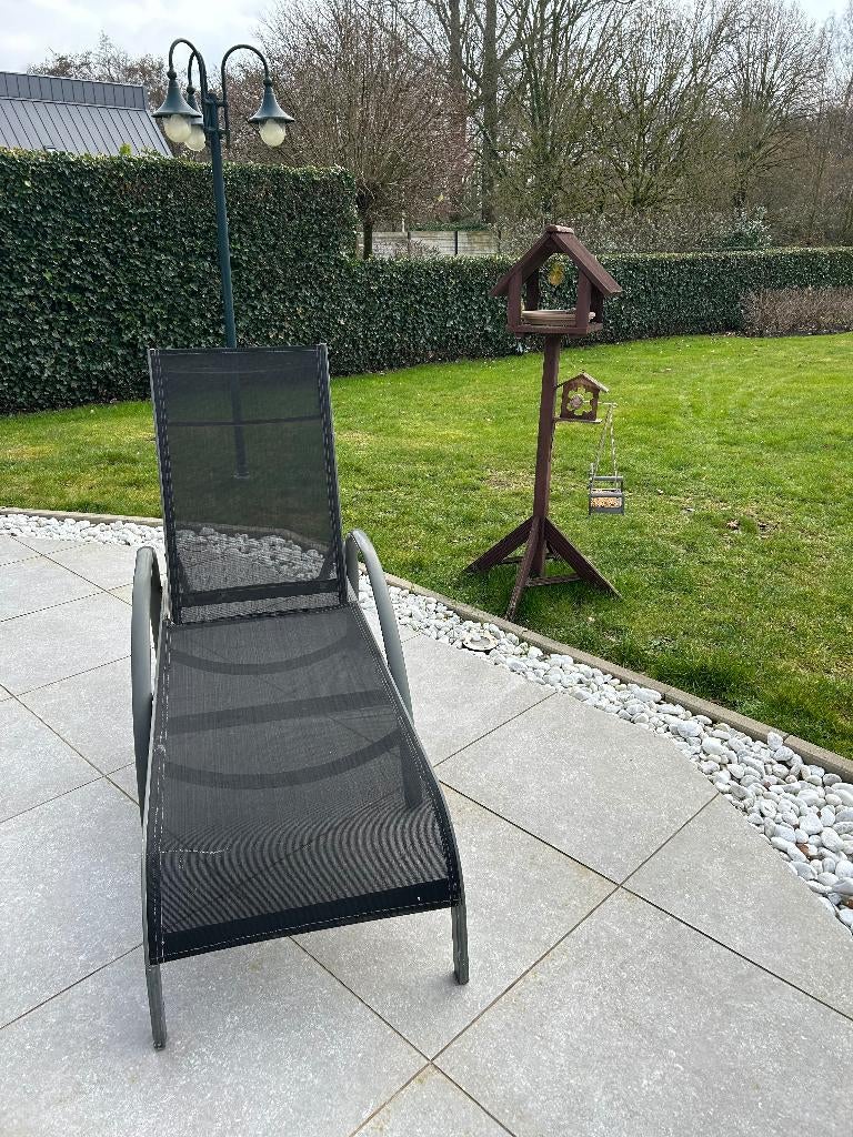 Strandstoelen, Tuin en Terras, Tuinstoelen, Ophalen, Gebruikt, Aluminium, Verstelbaar