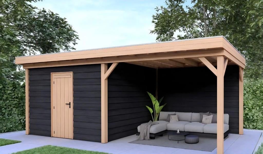 Hout Balken tuinoverkapping, Tuin en Terras, Ophalen, Nieuw, Overige typen