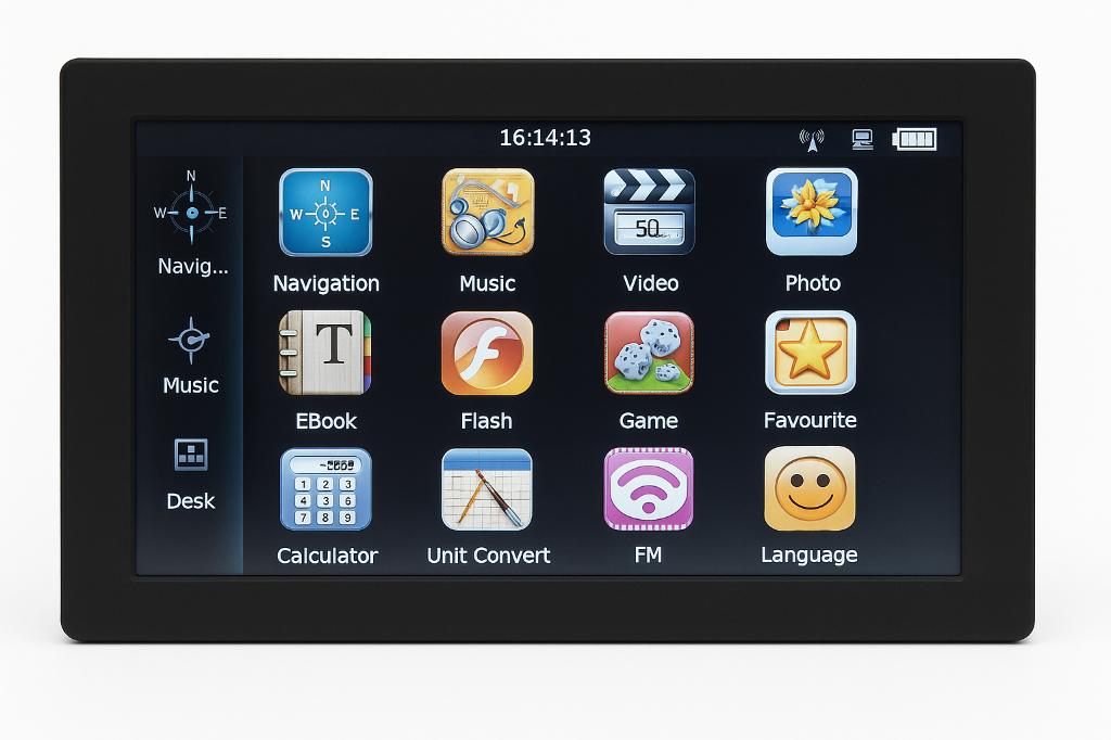 9' inch Mobilhome, Auto GPS Navigatiesysteem EUROPA Map-16GB, Info@drktech.be, Oosterwennel 35 Genk, Nieuw, Ophalen of Verzenden