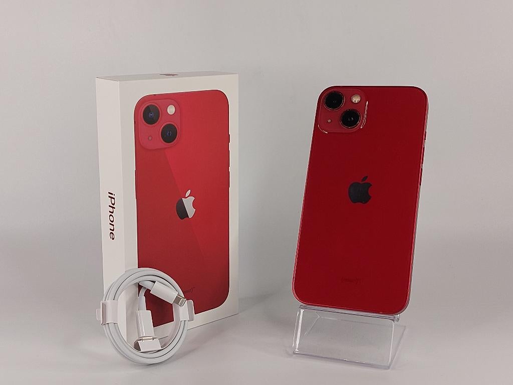 iPhone 13 128GB, 84%, Rood – Uitstekende staat, Télécoms, Téléphonie mobile | Apple iPhone, Rouge, 128 GB, IPhone 13, Utilisé