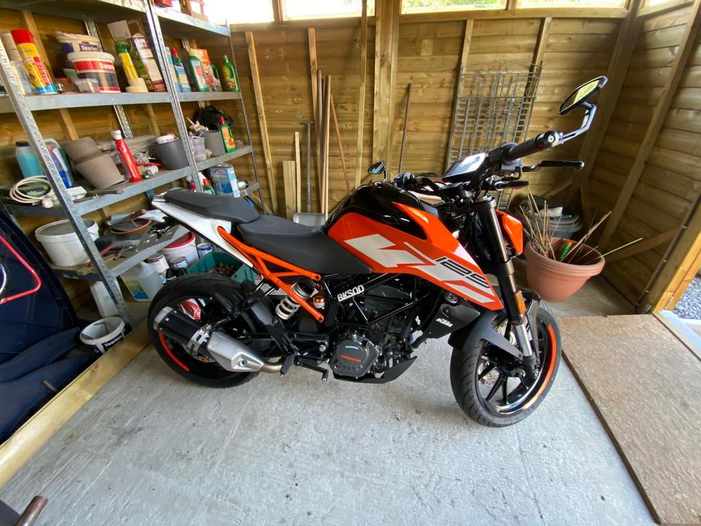 KTM DUKE 125cc te koop