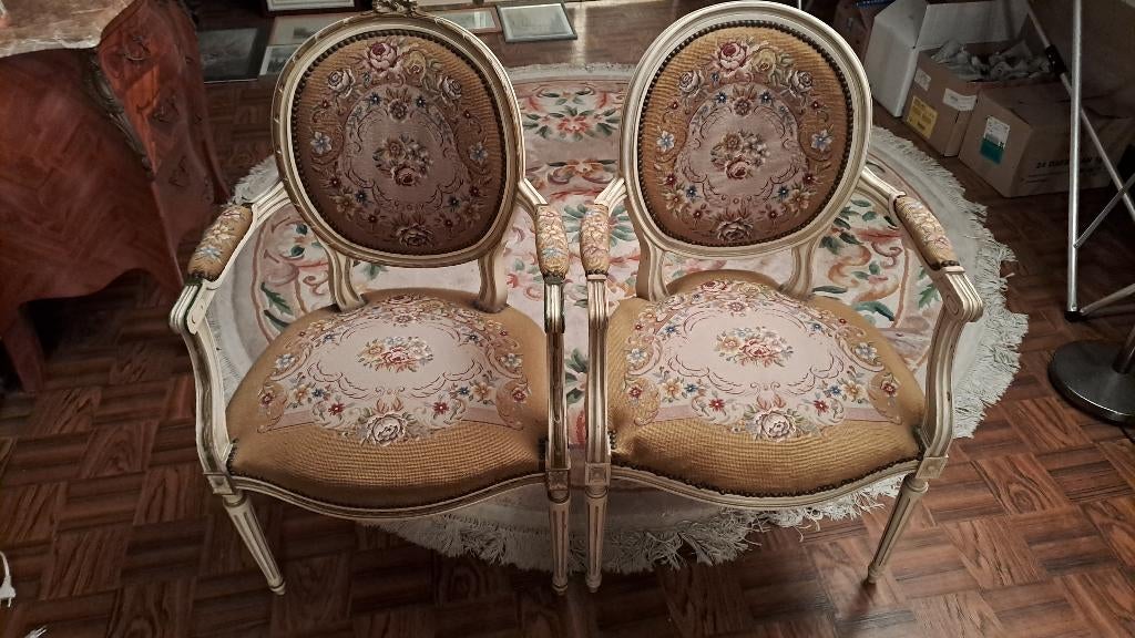 2 Louis XV stoelen, Enlèvement