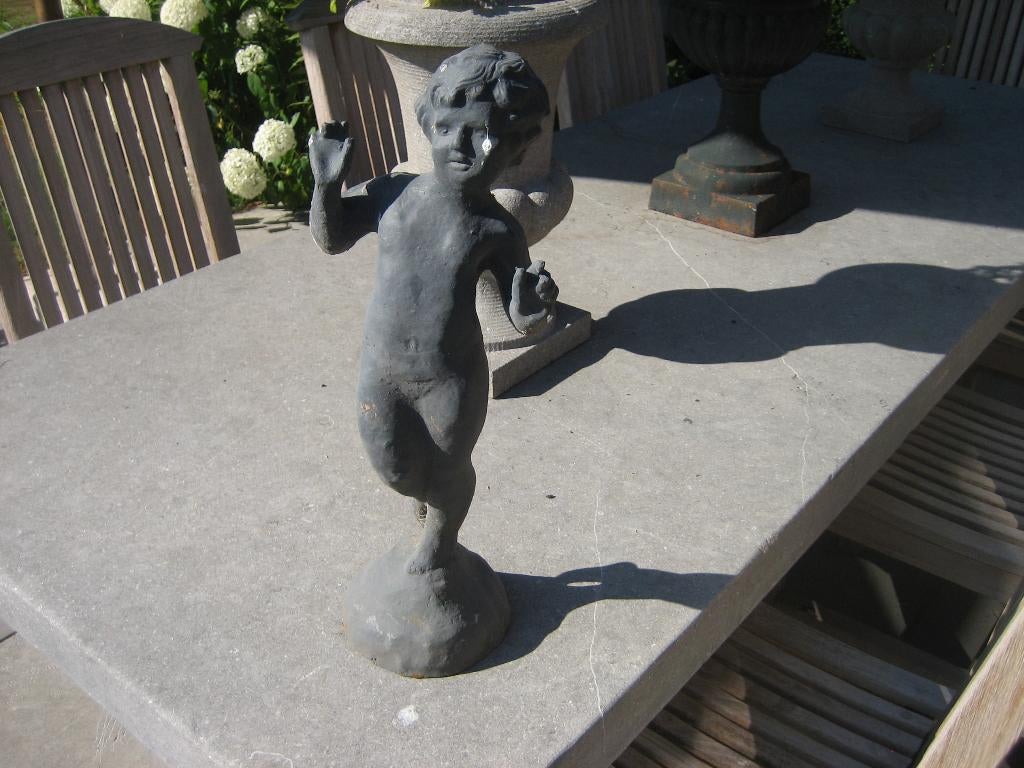 mooi oud gietijzeren beeld, Ophalen, Gebruikt