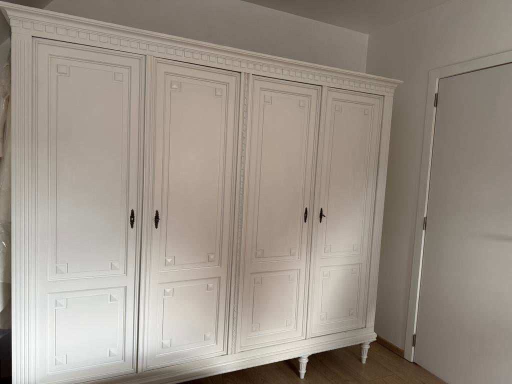 Kleerkast zonder vijzen, Huis en Inrichting, Kasten | Kleerkasten, Ophalen, Met deur(en), Gebruikt, 200 cm of meer