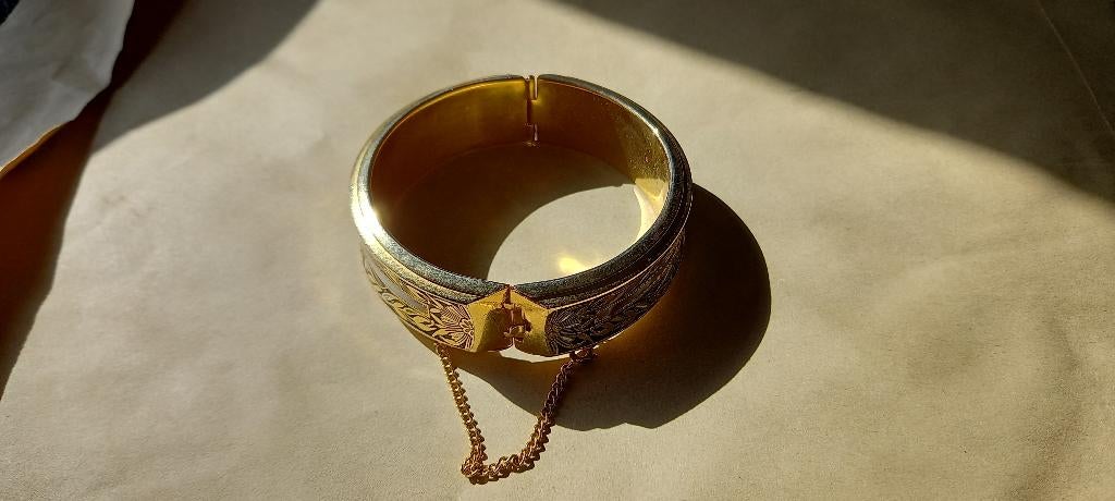 Bracelet doré, Enlèvement ou Envoi, Comme neuf, Or, Autres matériaux