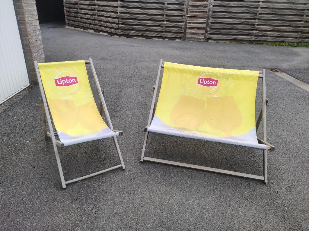 Strand zetels dringend weg, Ophalen, Gebruikt