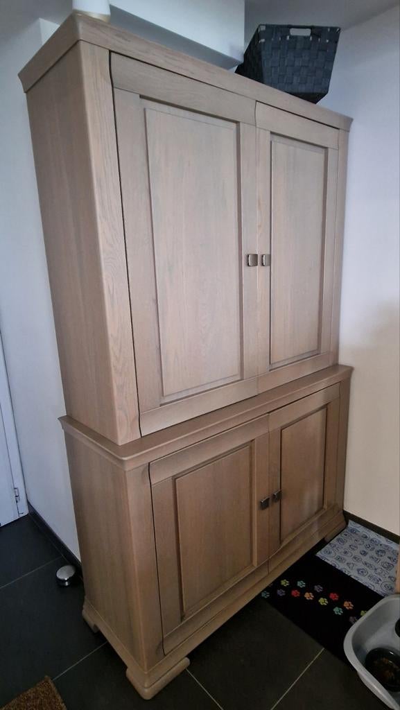 Meuble chêne 2 parties, Enlèvement, Chêne