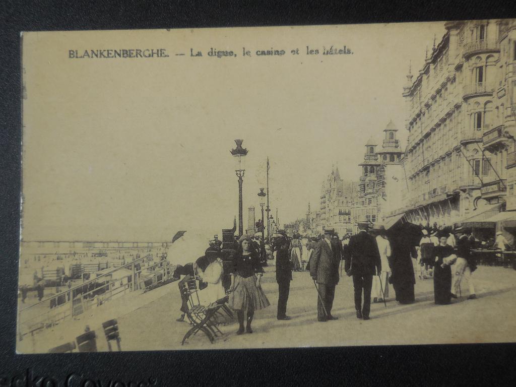 Blankenberge La Digue, Verzamelen, Verzenden, Voor 1920, Ongelopen, West-Vlaanderen