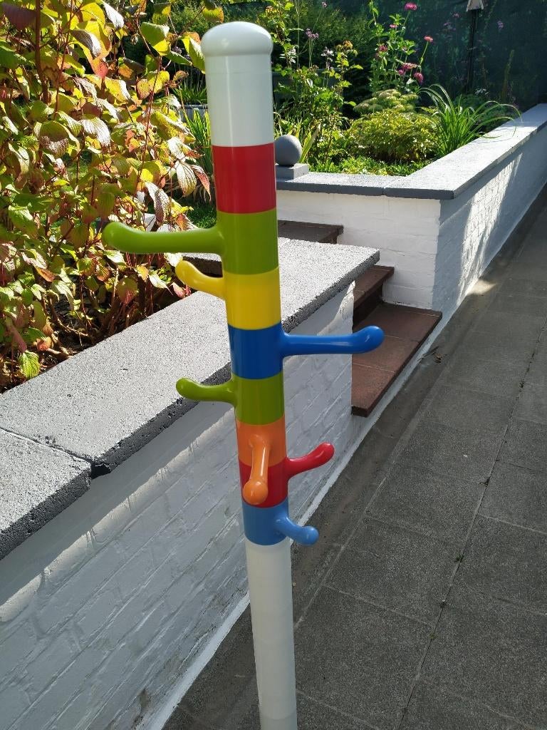 Ikea vintage kapstok Krokig Mephis Milano popart - 1m30, Huis en Inrichting, Woonaccessoires | Kapstokken, Ophalen, Kunststof