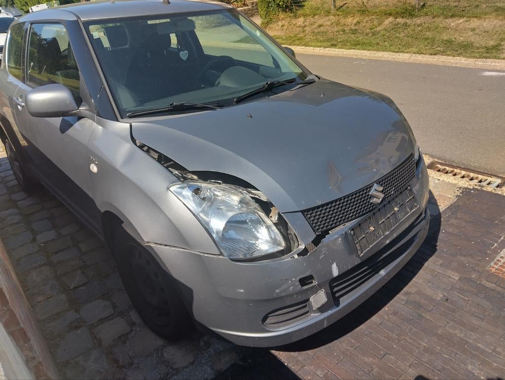 Suzuki Swift 2006 Diesel Schadewagen, Auto's, Suzuki, 4 zetels, Stof, Zwart, 4 cilinders