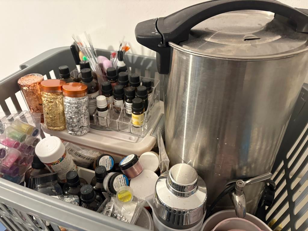 Complete kaarsen maken starterset, Ophalen, Zo goed als nieuw, Materiaal