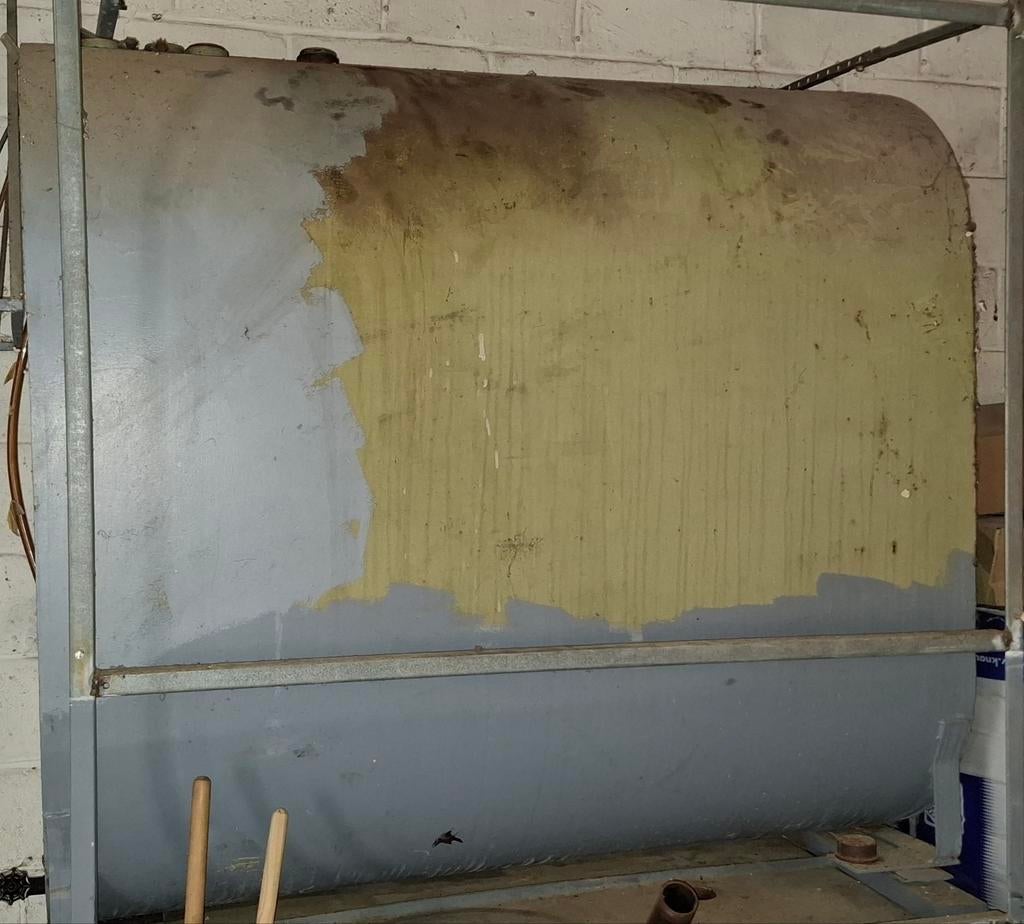 Cuve à mazout, Enlèvement