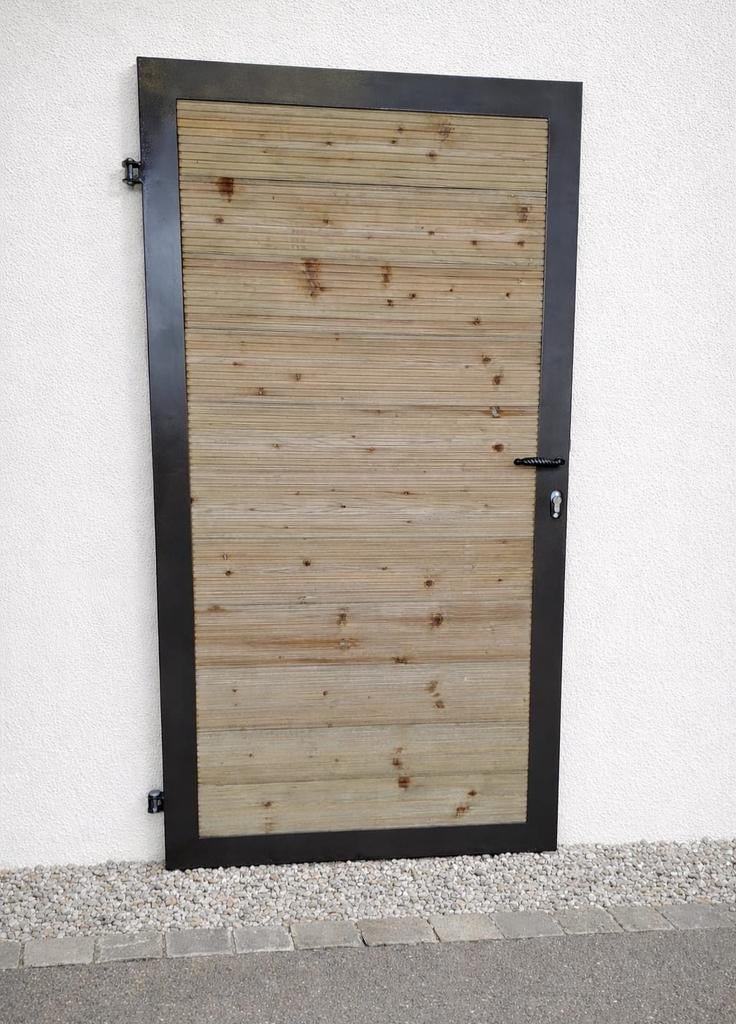 Maatwerk tuinpoort 100x180 cm – nieuw, handgemaakt, met slot, Tuin en Terras, Schuttingen, Ophalen, Nieuw