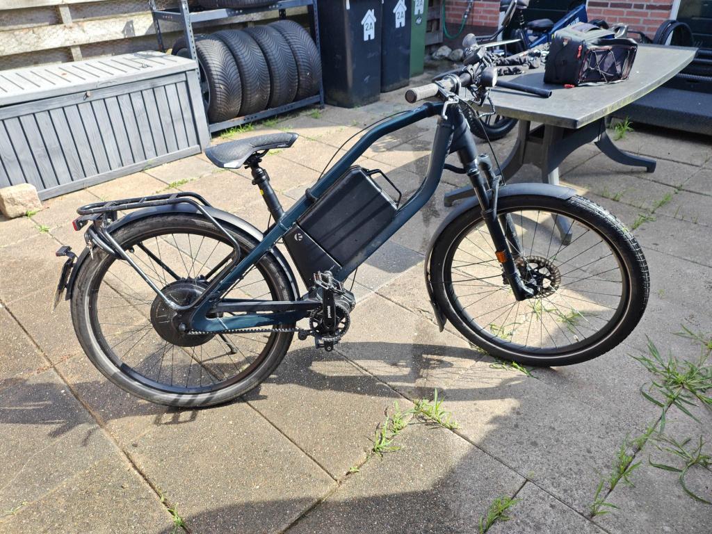KLEVER X PINION 45 SPEED PEDELEC EBIKE + ACCESSOIRES, Fietsen en Brommers, Elektrische fietsen, Gebruikt, 59 cm of meer, 50 km per accu of meer