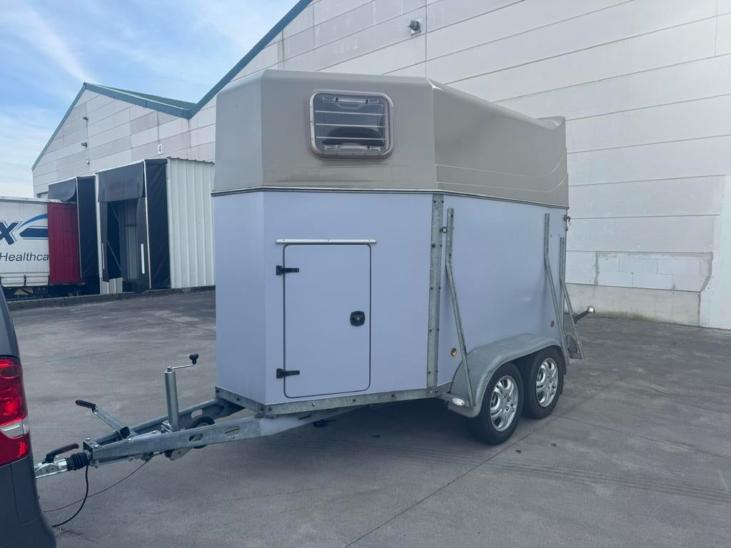 Paardentrailer 2 paarden, Enlèvement, Utilisé, Polyester, Remorque 2 chevaux