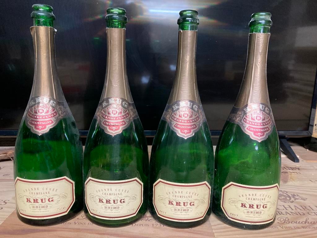 Lege flessen top champagne, Enlèvement, Comme neuf, Champagne