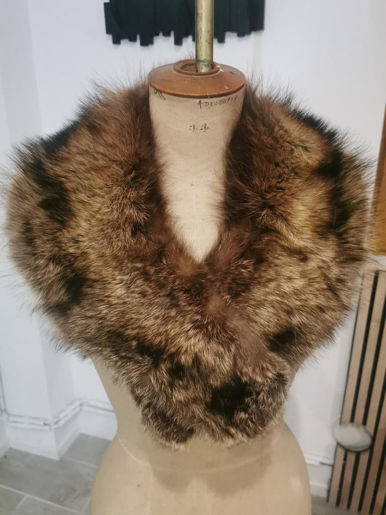 Col vintage en vison véritable brun doré, Vêtements | Femmes, Enlèvement ou Envoi