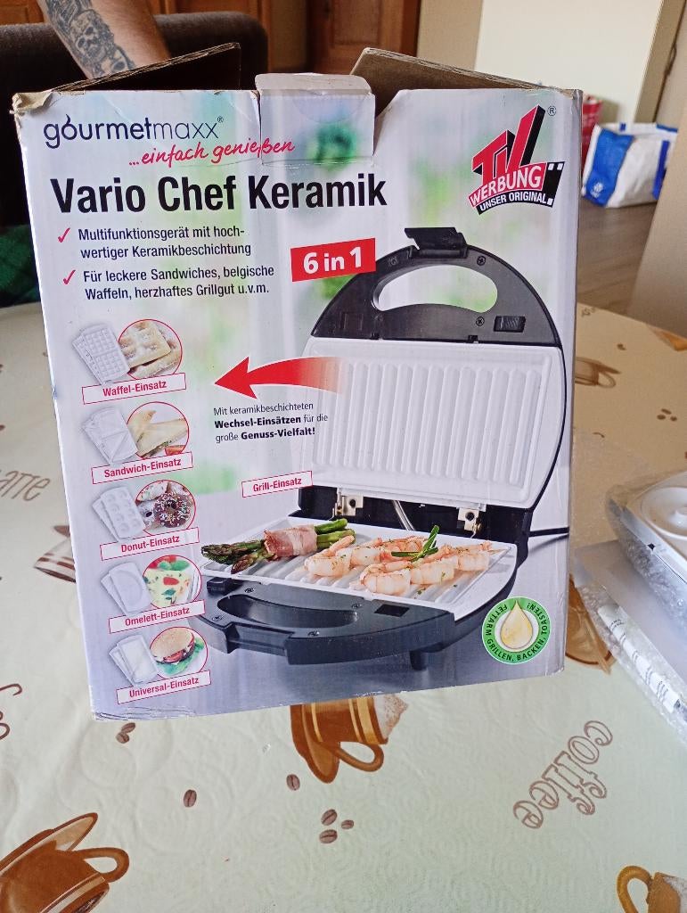 Multigrill, Elektronische apparatuur, Contactgrills, Ophalen, Uitneembare platen, Nieuw