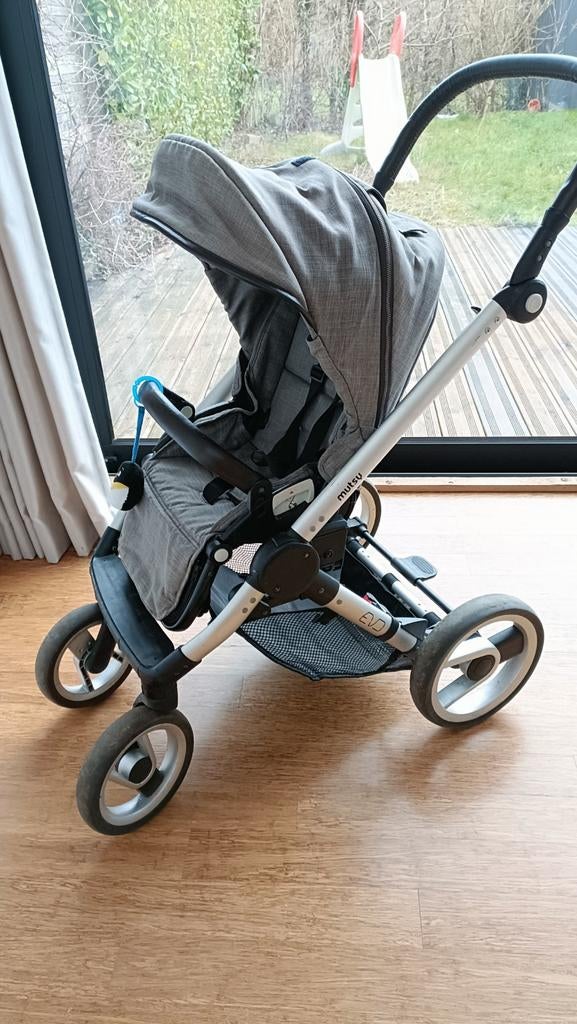 Mutsy Evo - volledige set, Kinderen en Baby's, Buggy's, Zo goed als nieuw, Overige merken, Verstelbare rugleuning, Zonnekap, Ophalen