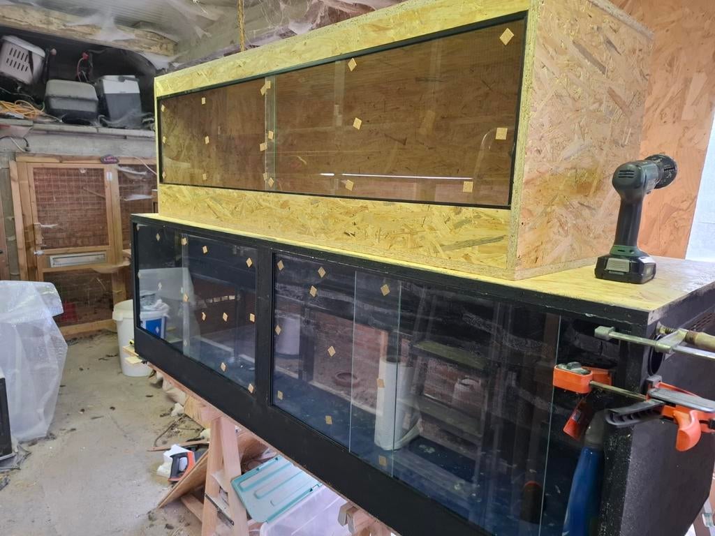 Terrariums nieuwbouw, Enlèvement