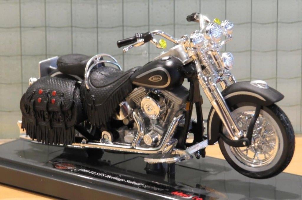 Harley Davidson FLSTS Heritage Softail Springer 1:18 (122), Ophalen of Verzenden, Nieuw, Motor, Maisto